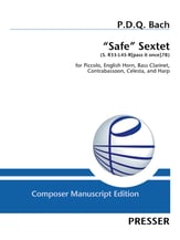 Safe Sextet - Piccolo, English horn, Bass Clarinet, Contrabassoon, Celesta and Harp cover